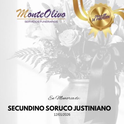SECUNDINO SORUCO JUSTINIANO