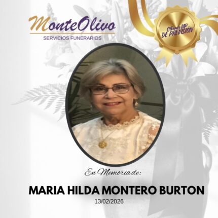 MARIA HILDA MONTERO BURTON