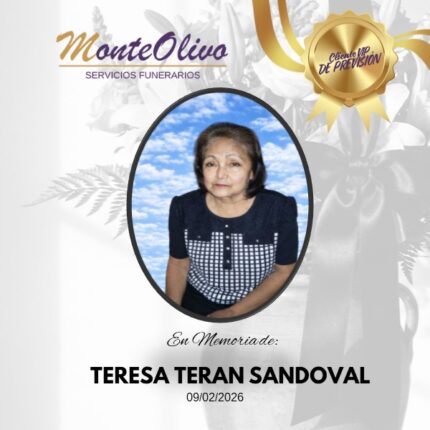 TERESA TERAN SANDOVAL