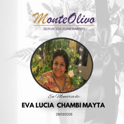 EVA LUCIA CHAMBI MAYTA