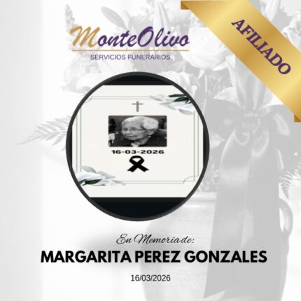 MARGARITA PEREZ GONZALES