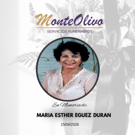 MARIA ESTHER EGUEZ DURAN