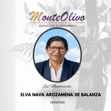 ELVA NAVA AROZAMENA DE BALANZA