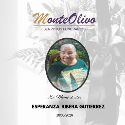 ESPERANZA RIBERA GUTIERREZ
