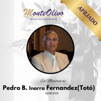 PEDRO BARTOLOME INARRA FERNANDEZ