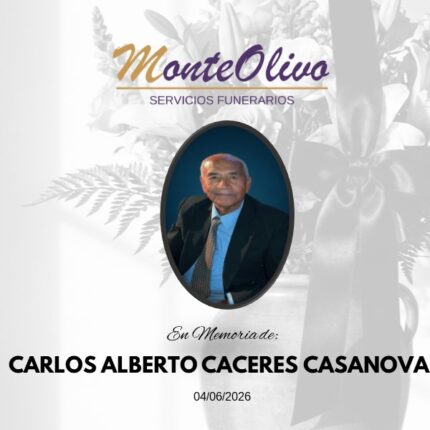CARLOS ALBERTO CACERES CASANOVA