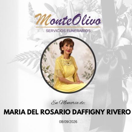 MARIA DEL ROSARIO DAFFIGNY RIVERO